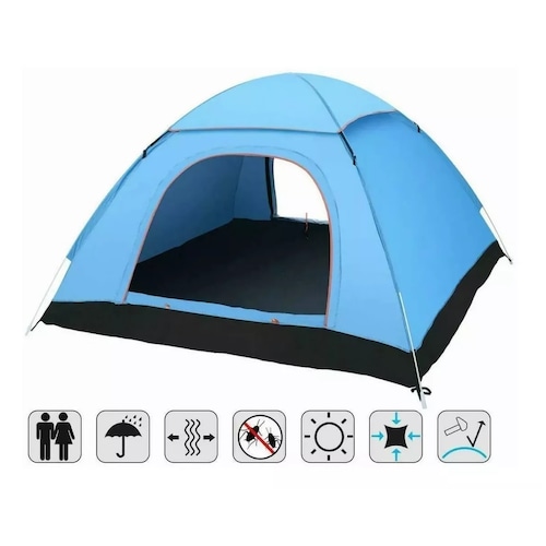 Tienda Casas De Campaña Camping El Gran Espacio 3-6 Persona