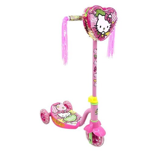 Scooter Patin con luces  Hello Kitty Con luces 