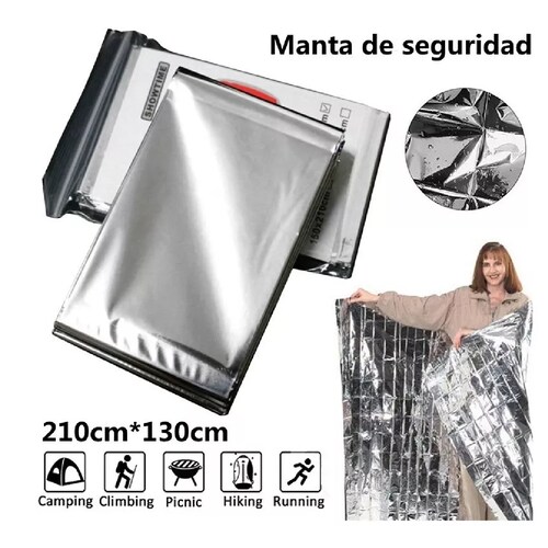 Set Manta Aislante/Térmicas/ De Rescate De Emergencia 20 Pzas