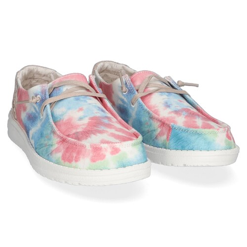 TENIS HEY DUDE MUJER AZUL / ROSA HEY DUDE WENDY 121419863.