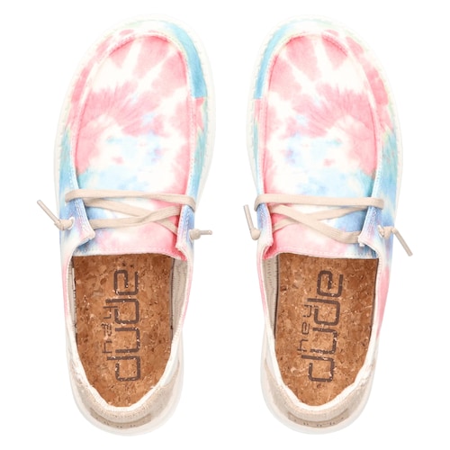 TENIS HEY DUDE MUJER AZUL / ROSA HEY DUDE WENDY 121419863.