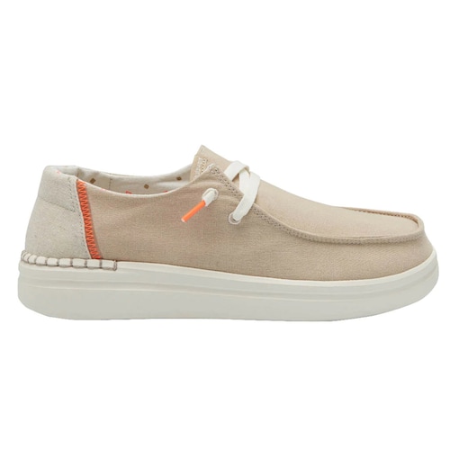 TENIS HEY DUDE MUJER BEIGE HEY DUDE WENDY 121940407.
