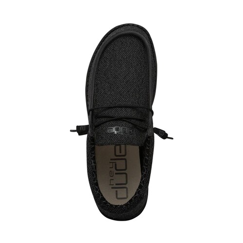 TENIS HEY DUDE HOMBRE GRIS OSCURO JASPEADO HEY DUDE WALLY 150204942.