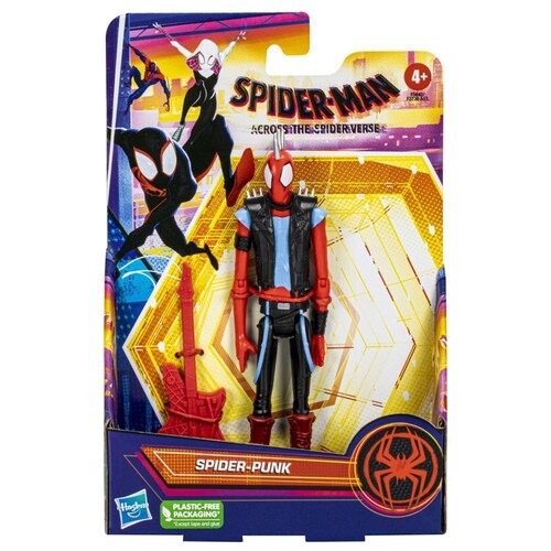 Marvel Spider Man: Across The Spider Verse - Spider Punk 6 Pulgadas