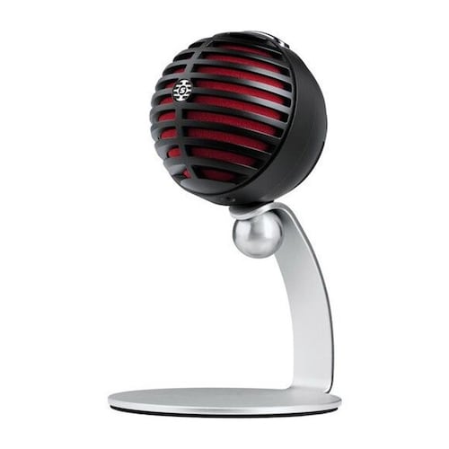 Micrófono SHURE motiv mv5-dig condensador unidireccional Negro.