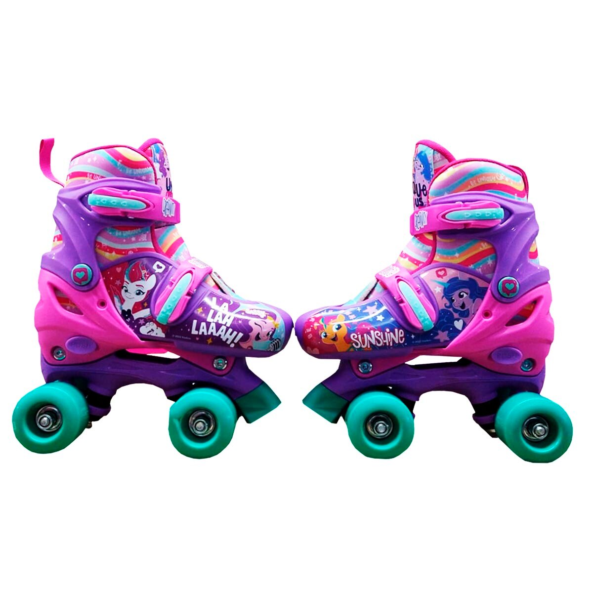 Patines para ninos 4 Ruedas My Little Pony 22 a 24 cm Morado