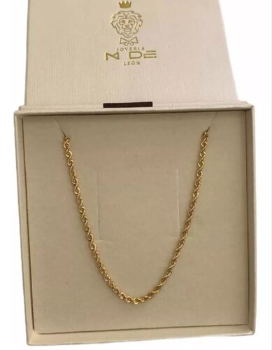 Cadena Torsal 55 cm X 2 mm Oro 10K + Obsequio