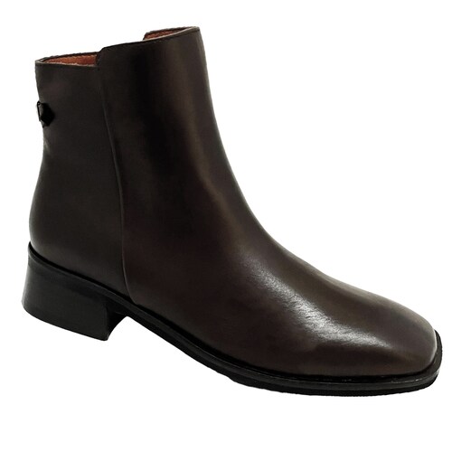 Botines Carlo Rossetti Mujer Dama Café 32310 Café