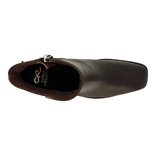Botines Carlo Rossetti Mujer Dama Café 32310 Café