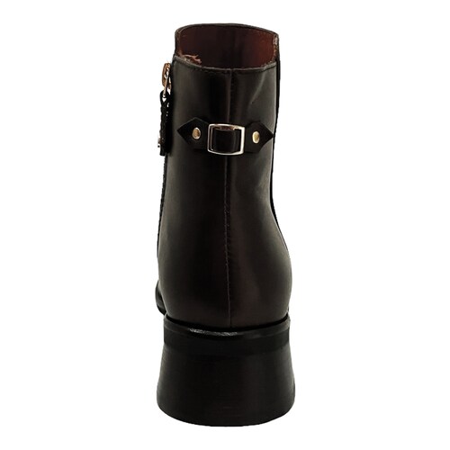 Botines Carlo Rossetti Mujer Dama Café 32310 Café