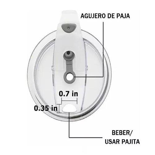 Vaso Térmico Portátil De Acero Inoxidable 20oz Con Calor/frí Rojo