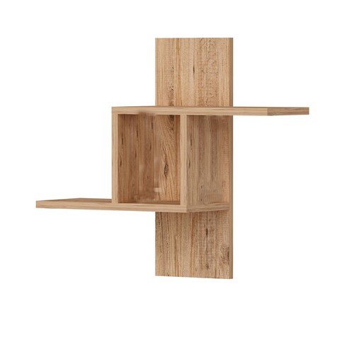 Estante Repisa De Madera De Pino Con Volado. Perchero.