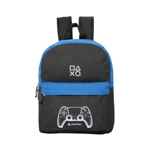 Mochila para hombre marca PlayStation, color negro con azul, mod. 1098732