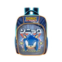 Mochila escolar infantil de Sonic The Hedgehog para niño, color azul, mod. 1098757