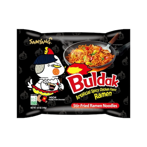 Ramen picante coreano samyang buldak 4 piezas clásico
