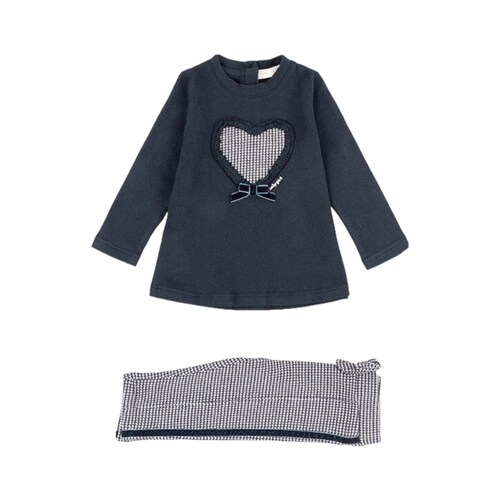 Conjunto 2 piezas chic baby girl bebé niña Losan.