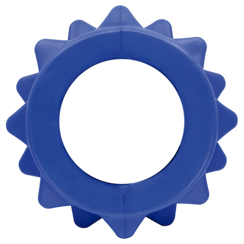 GIM Rodillo de Espuma EVA foar roller para masaje yoga contracturas elasticidad Gim Sports - Ideal para aliviar la tensión, la fatiga y los dolores musculares, Azul 30x12cm