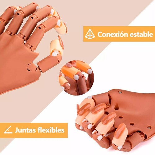 Manos Especiales Para La Práctica De Las Uñas Con 100 Tips