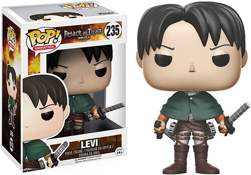 Nuevo! Funko Pop Animation Levi Ackerman 235 Attack on Titan.