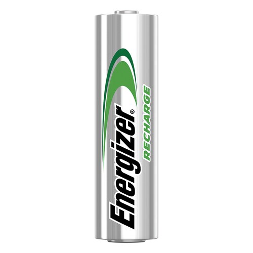Energizer - Cargador de batería recargable AA y AAA, incluye 4 pilas  recargables AA NiMH de 1300 mAh con funda de batería