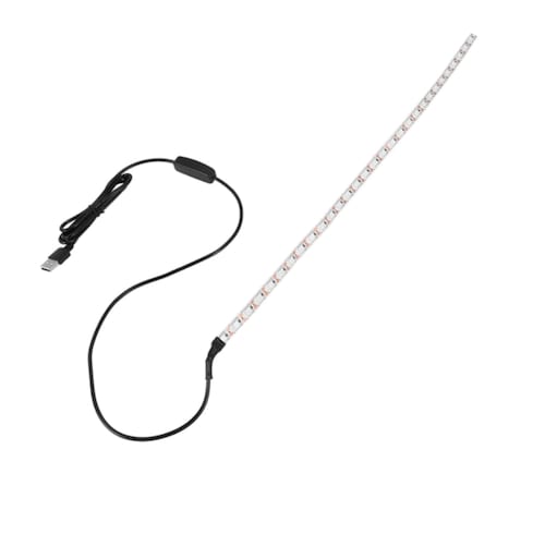 Tira esterilizadora luz ultravioleta desinfectante USB LED UV UVC Mata ácaros elimina olores auto.