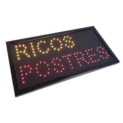 Letrero Led Publicitario Anuncio Luminoso de Postres / Master / ML-LET-POSTRES