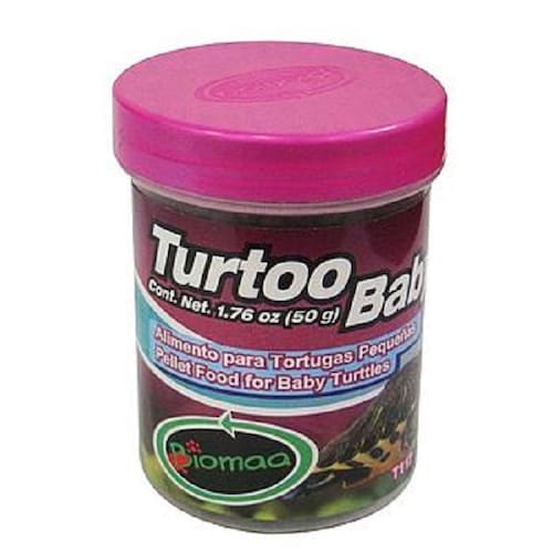 Turtoo Baby Alimento balanceado para Tortugas bebe 50g - Biomaa 