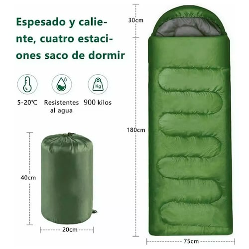 Bolsa De Dormir,exterior Camping Para Acampar Sleeping Bag