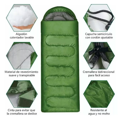 Bolsa De Dormir,exterior Camping Para Acampar Sleeping Bag