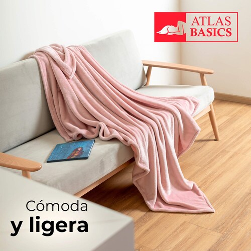 Edredón Matrimonial Spring Air + Almohada + Sabana + Frazada coral/ beige
