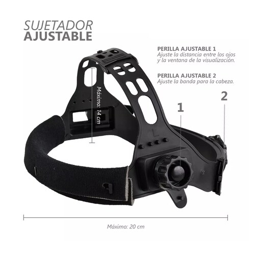Careta De Soldar Uso Industrial Soldadura Electronica Robot