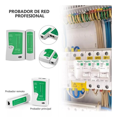 Kit De Herramientas Cableado Redes Basico Rj11 Rj45