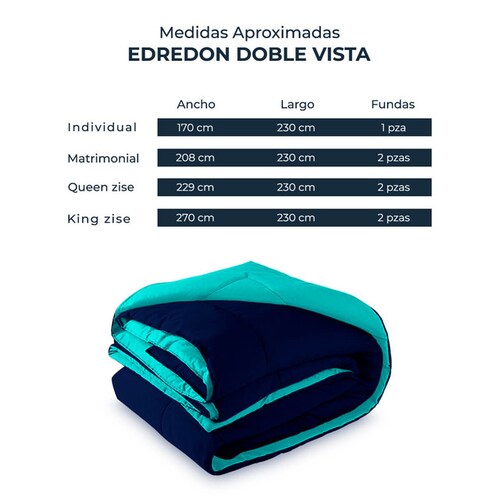 Edredón Spring Air + Almohada + Sabana + Frazada |  Queen size
