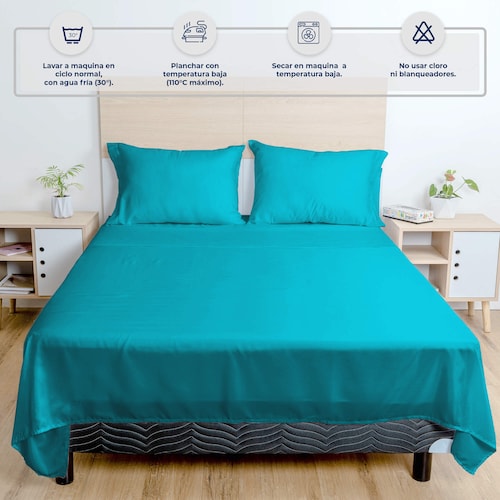Edredón Spring Air + Almohada + Sabana + Frazada |  Queen size