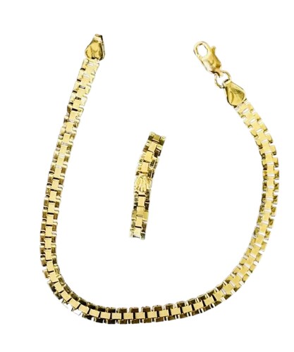 Juego Baby Rolex De 4 Mm Oro 10 Kilates + Obsequio