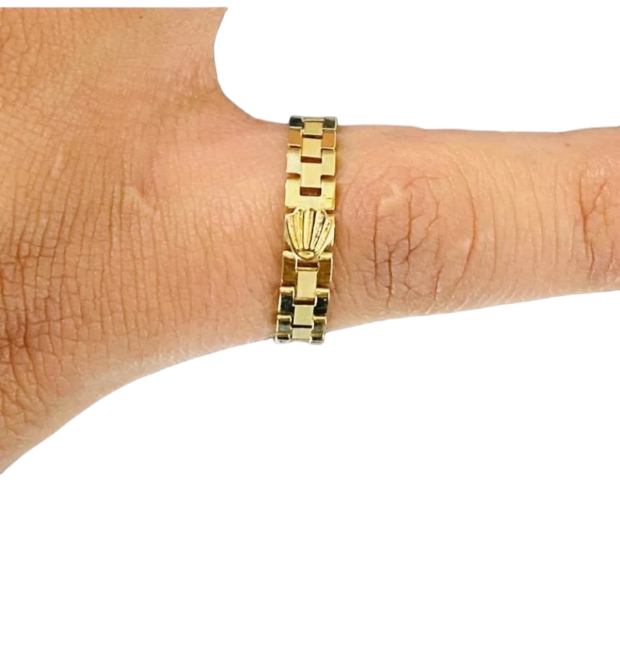 Anillo Baby Rolex En Oro 10 Kilates Obsequio