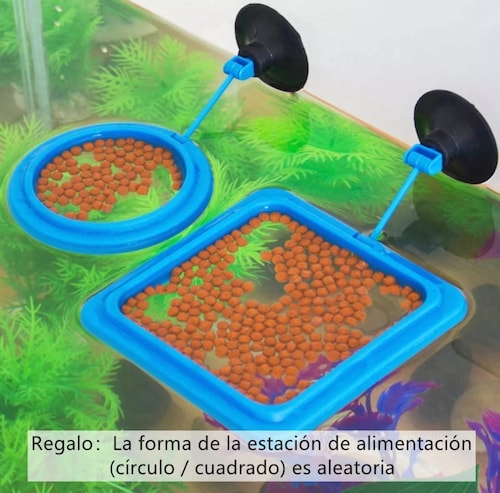 Automático Dispensador Alimento Para Peces Capacidad 200ml