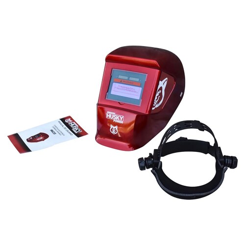 Careta Electrónica Swedish Husky Power Sombra Variable (Roja) - HKC25.