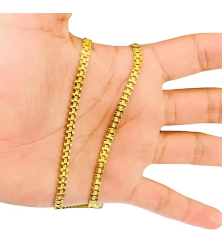  Cadena Baby Rolex 50 Cm X 4mm Oro 10 Kilates + Obsequio