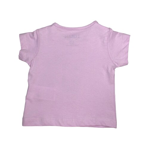 Playera Panda aLways WITH YOU color lila para bebé niña Losan