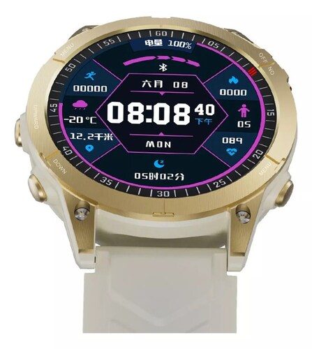 Reloj Smart Watch Gs Fenix 7 Hr Bp Spo2 Deportivo FRALUGIO.