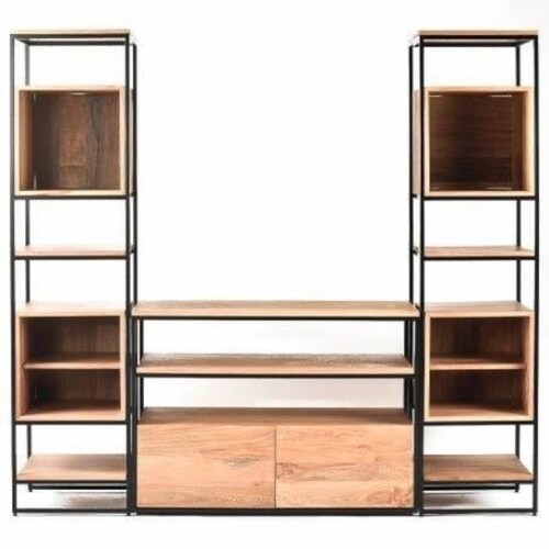 Mueble de tv industrial Kuadro.