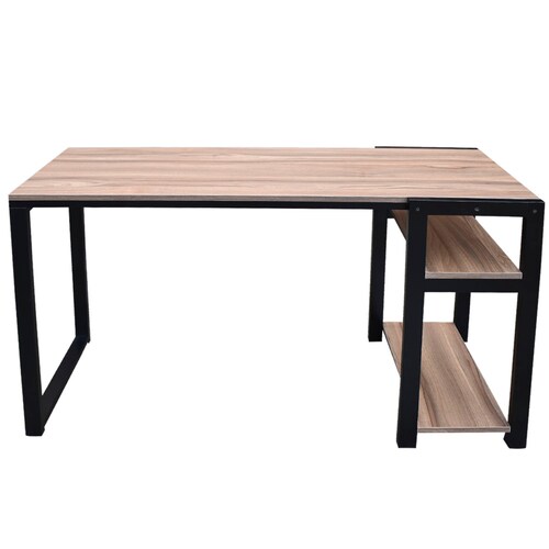 Escritorio de madera sencillo Hogare, Cubierta Fabricada en melamina, y estructura de madera estufada de primera calidad