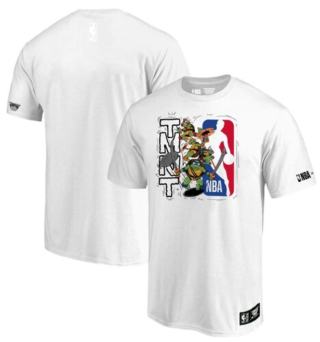 Playera Original NBA Tortugas Ninja Logo NBA