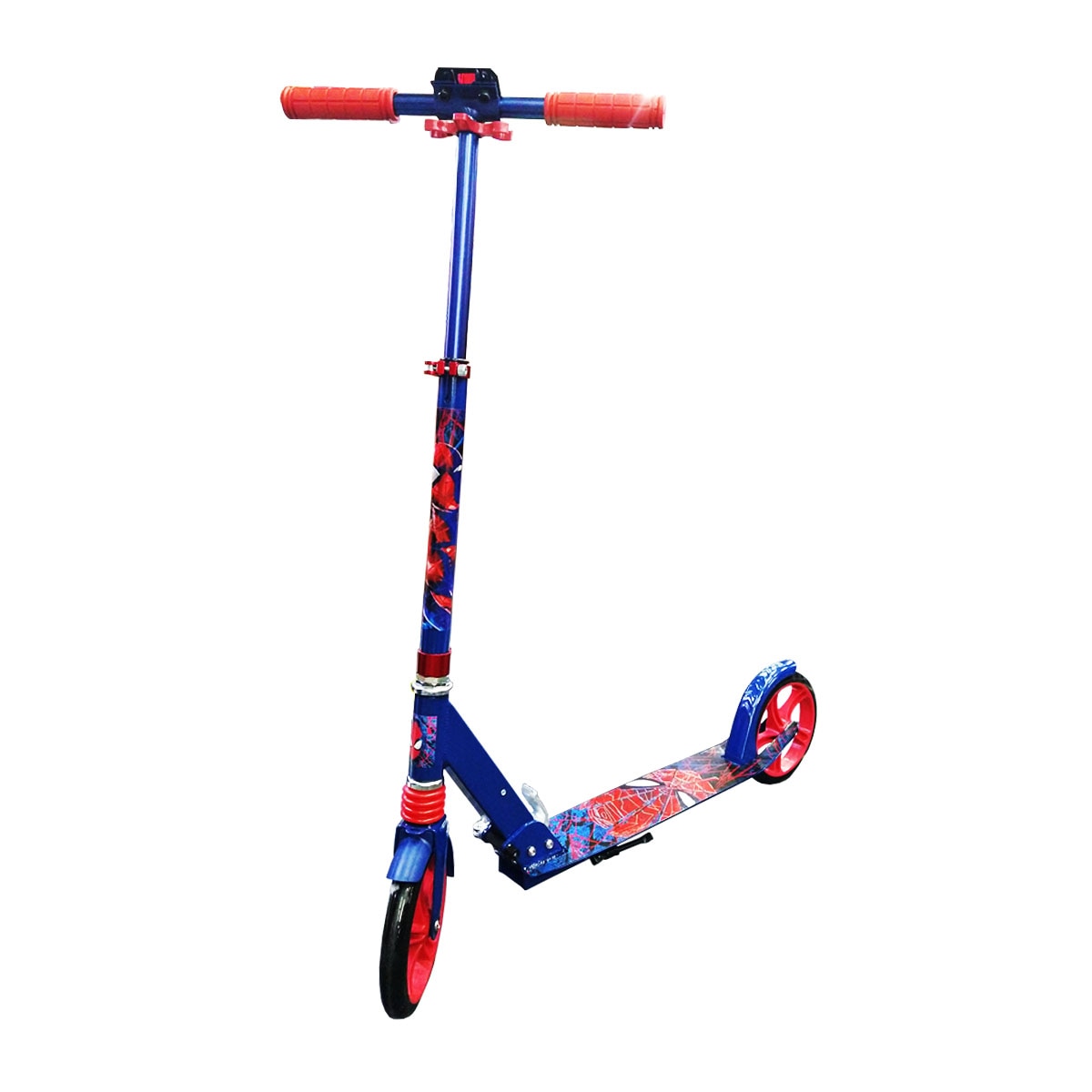 Scooter Patin del Diablo Spiderman Grande 2 Ruedas Azul