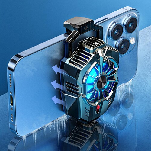Ventilador Enfriador Celular Dedales Gatillo Gamer