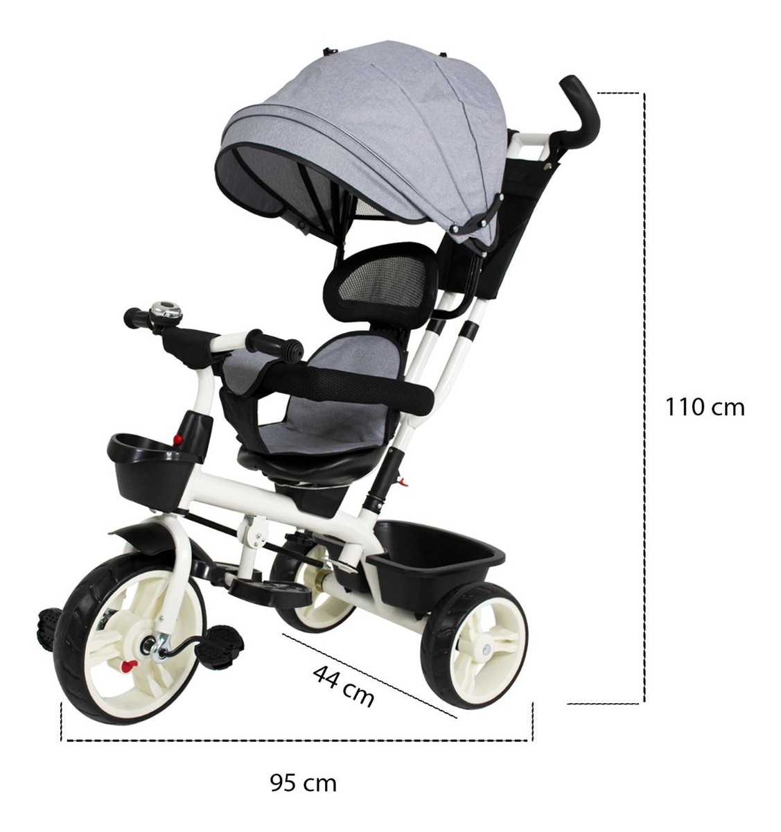 Triciclo bebe sales 360