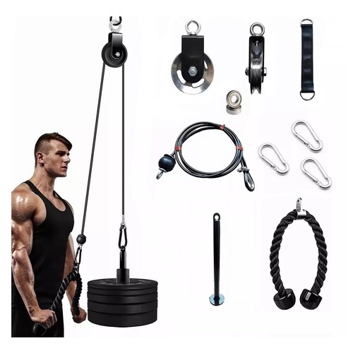 Sistema De Cable Con Polea Para Entrenamiento
