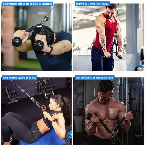 Sistema De Cable Con Polea Para Entrenamiento