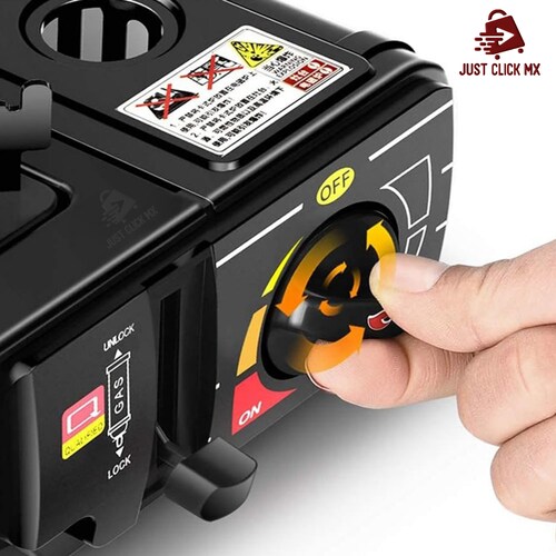 Estufa Portátil de Camping a Gas Butano Para Interior y Exterior.